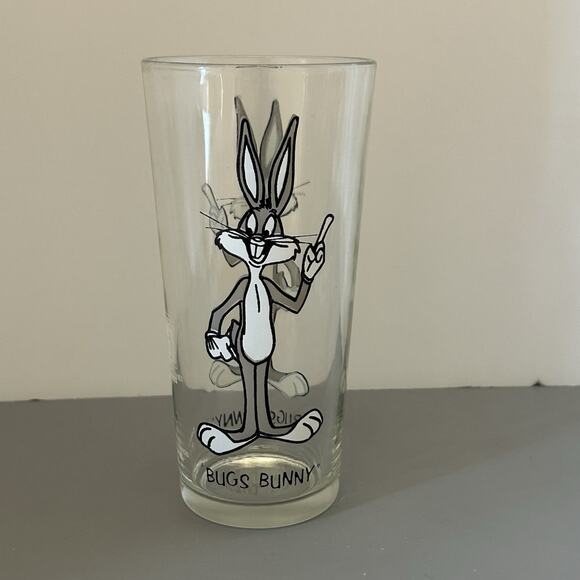 1973 Pepsi Collector Glasses Series Looney Tunes Bugs Bunny & Elmer Fudd #9 - Picture 5 of 8